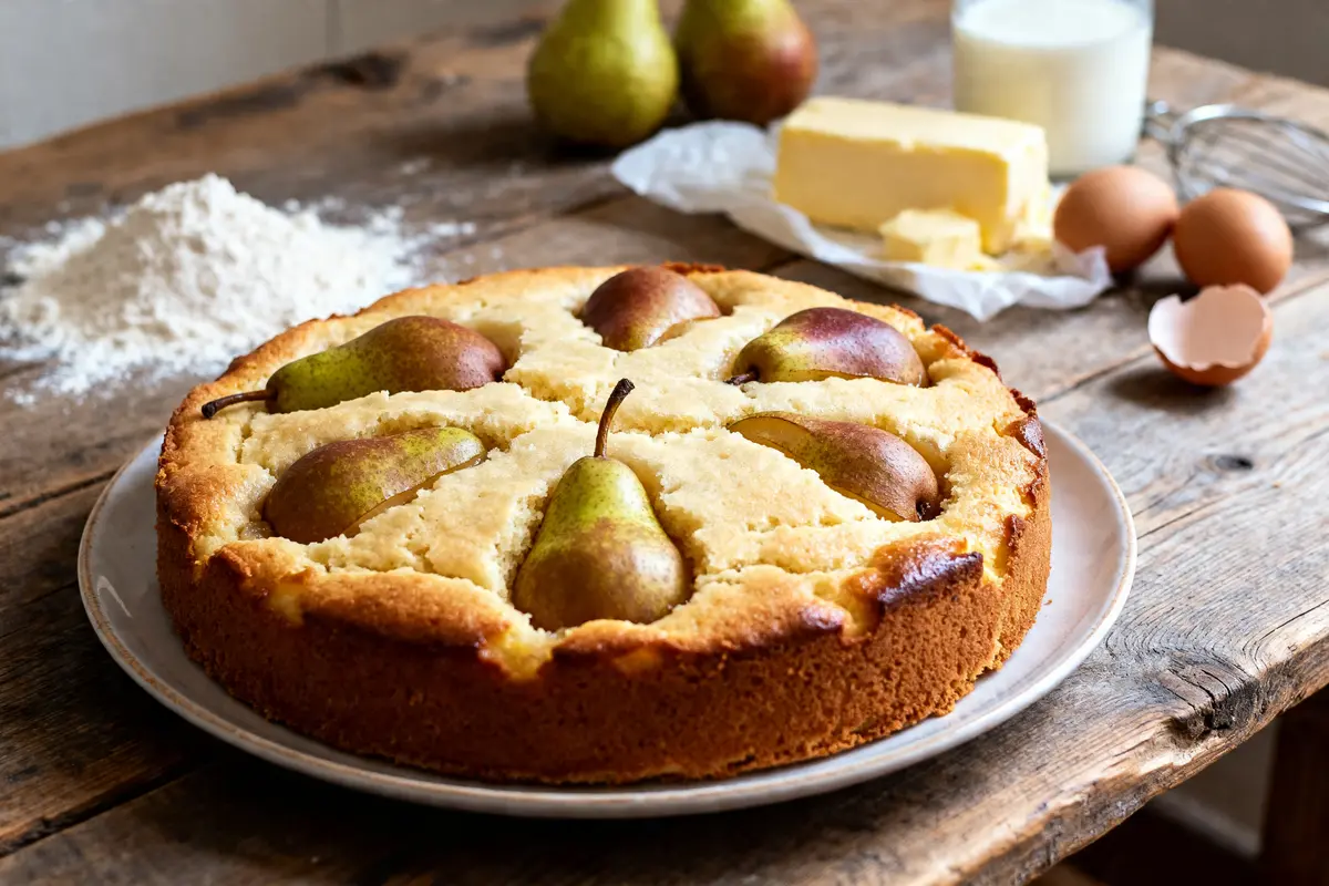 Gâteau aux poires Grand-mère : La recette fondante parfaite