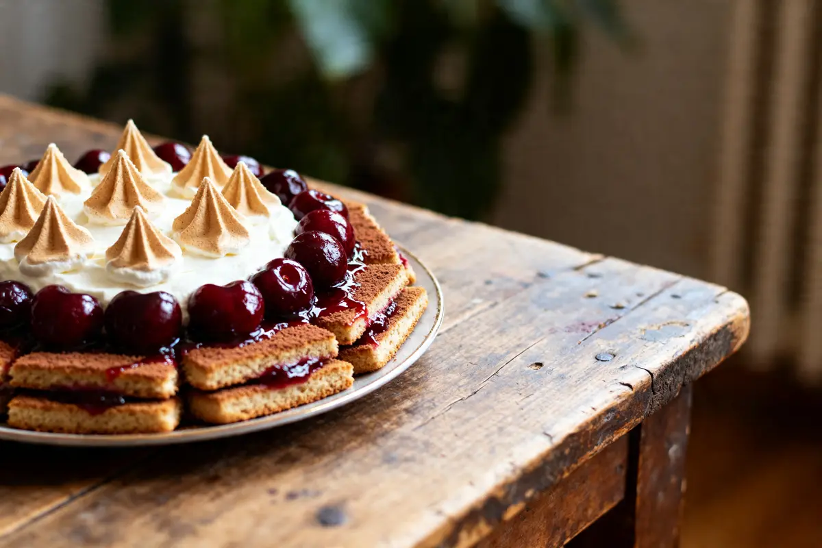 Tiramisu cerises Amarena : recette facile et saveurs intenses