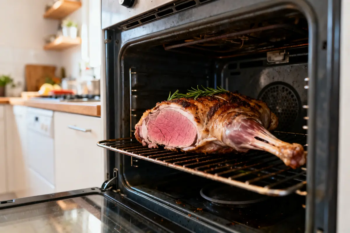 Temps de cuisson d’un gigot d’agneau au four chaleur tournante : Guide parfait