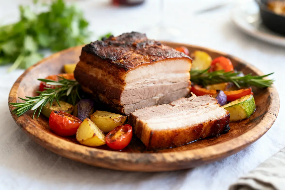 Rouelle de porc moelleuse : Recette au four facile et juteuse !