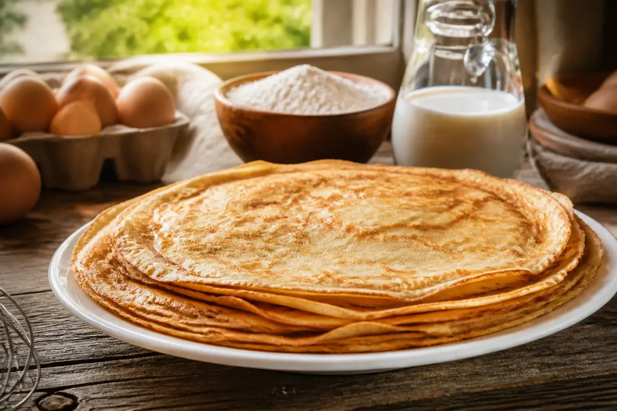 Crêpes nutrition info : Calories, diététique et options saines