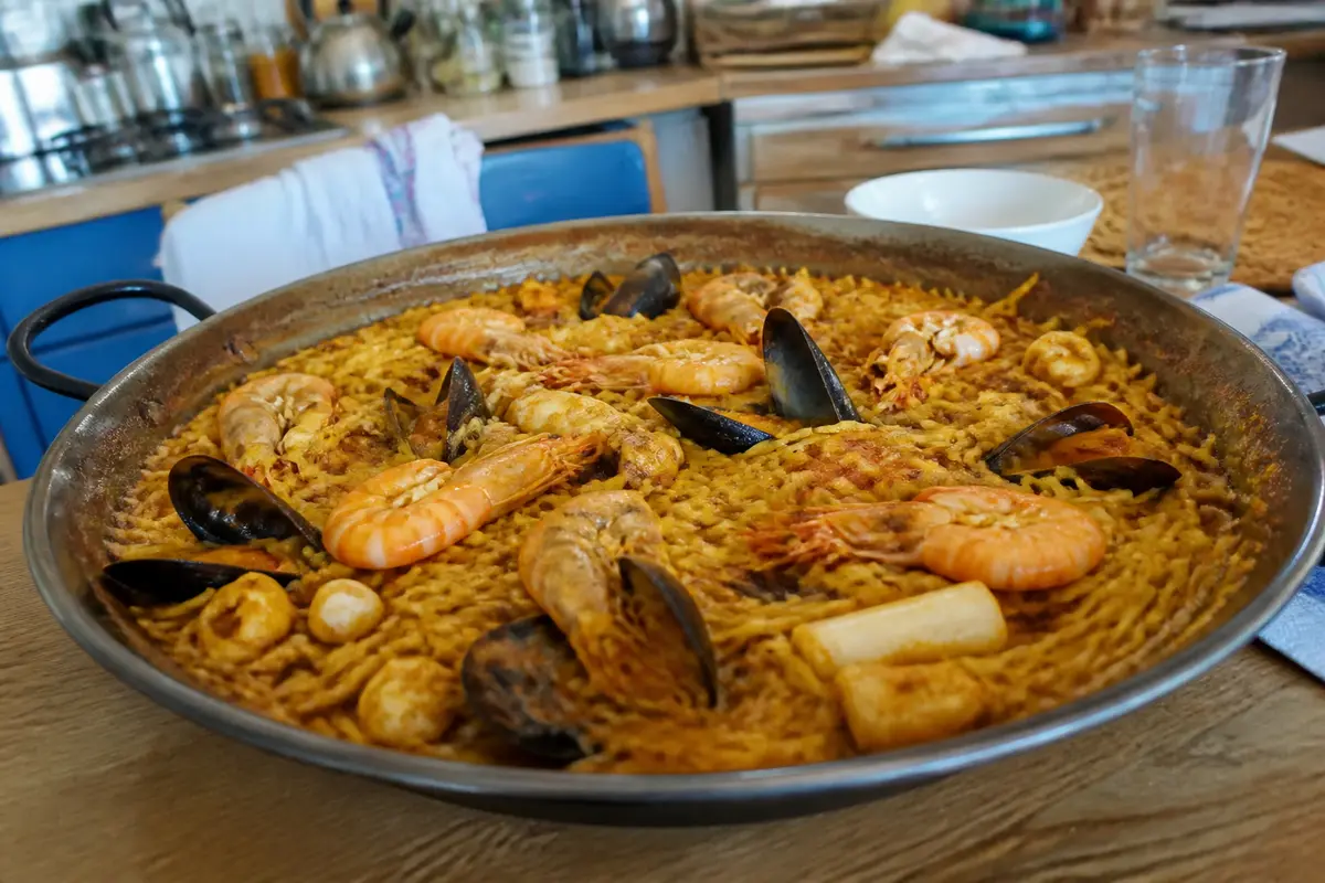 Recette de fideuà : traditionnelle aux fruits de mer facile